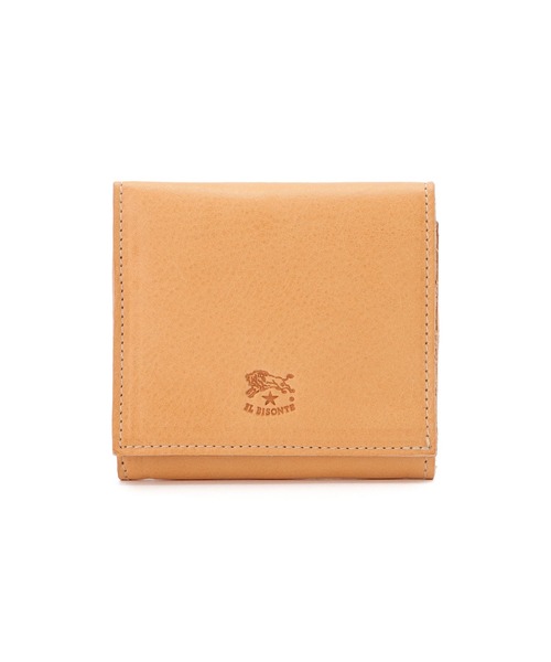 二つ折り財布 財布 IL BISONTE / ORIGINAL LEATHER / ウォレット レディース メンズの画像