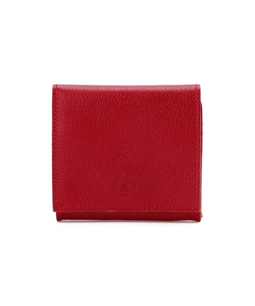 二つ折り財布 財布 IL BISONTE / ORIGINAL LEATHER / ウォレット レディース メンズの画像