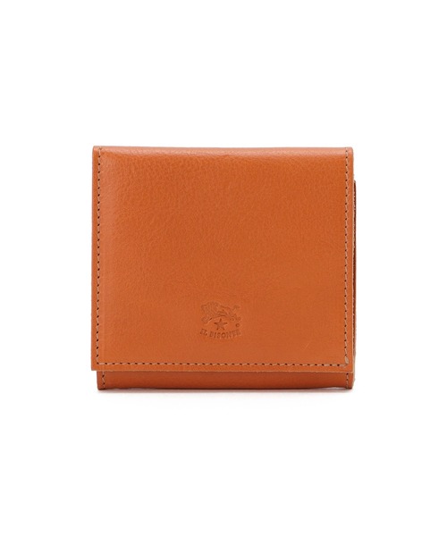 二つ折り財布 財布 IL BISONTE / ORIGINAL LEATHER / ウォレット レディース メンズの画像