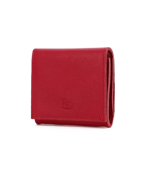 二つ折り財布 財布 IL BISONTE / ORIGINAL LEATHER / ウォレット レディース メンズの画像
