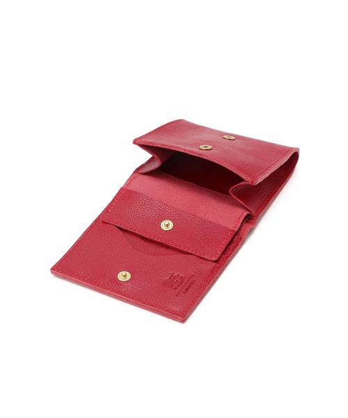 二つ折り財布 財布 IL BISONTE / ORIGINAL LEATHER / ウォレット レディース メンズの画像