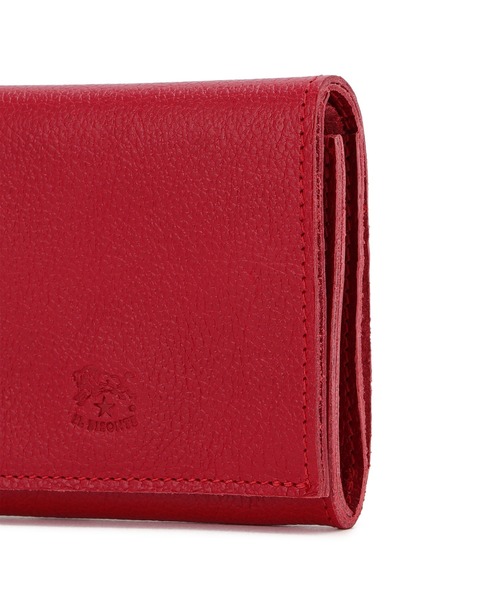二つ折り財布 財布 IL BISONTE / ORIGINAL LEATHER / ウォレット レディース メンズの画像
