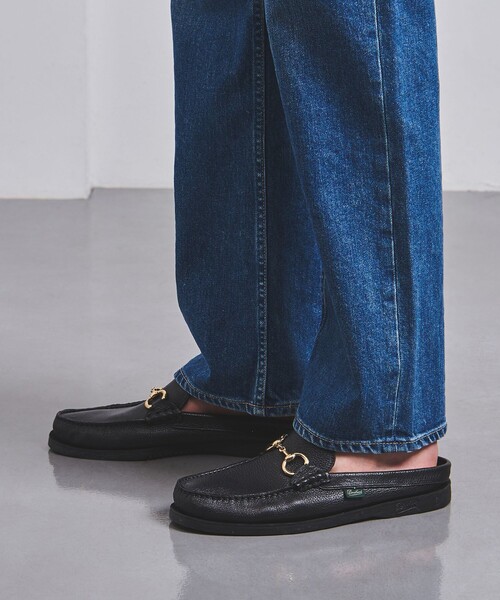シューズ モカシン デッキシューズ 「別注」「Paraboot」 BAHAMAS MULE 