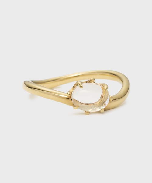 指輪 リング ゴールドクォーツリング レディース