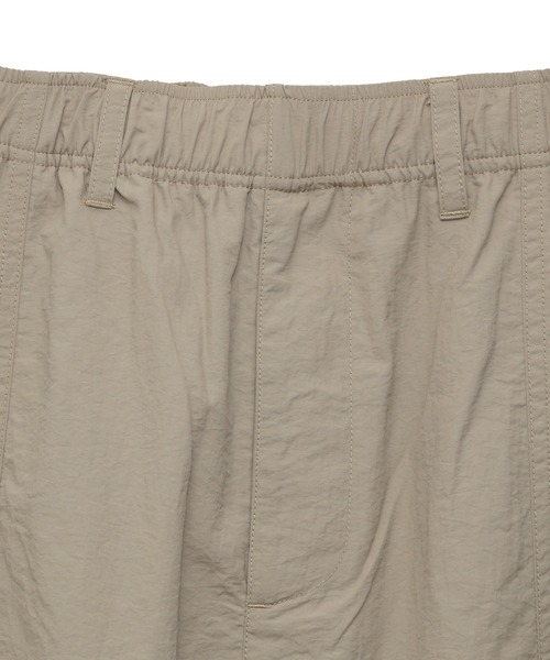 MEER. BIG POCKET NYLON PANTS ⁄BLK