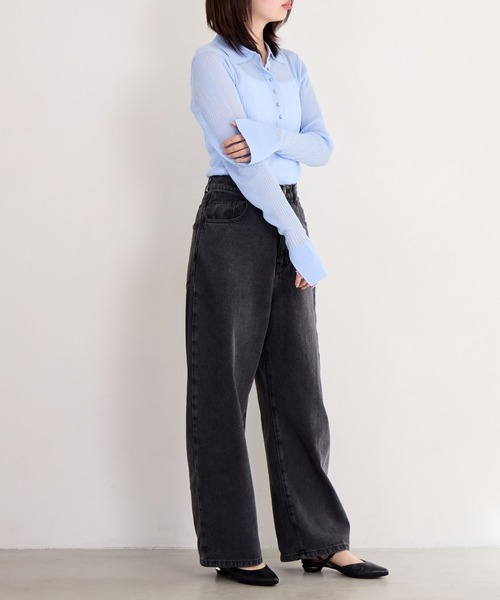 パンプス 「Made in Japan」「撥水」ローヒールバックストラップパンプス/641212_16