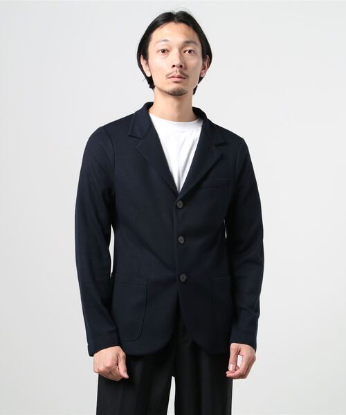 harris wharf london イタリア製 ネイビージャケット 48 harris wharf london イタリア製 ネイビージャケット 48（HARRIS