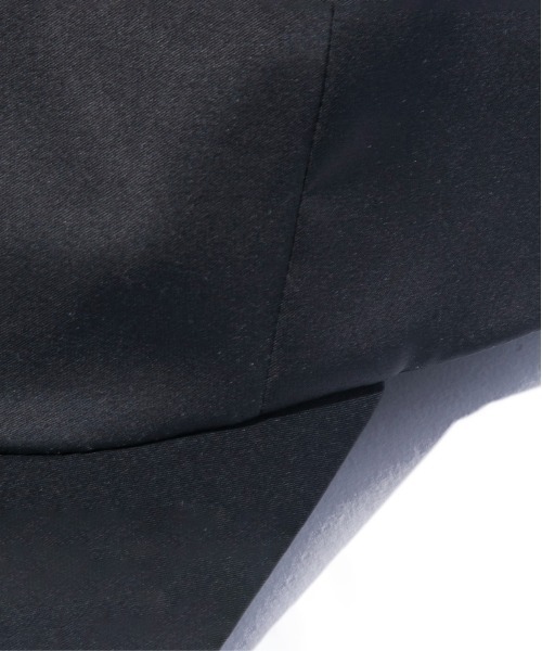『美品』 IRIS47 黒　大人キレイめキャップ IRIS47 キャップ 帽子 「IRIS 47」horn satin cap/ホルン サテン