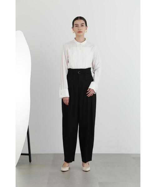 Jill Stuartパンツスーツ　Sサイズ JILL by STUART パンツ ベルト付きハイウエストスラックスパンツ