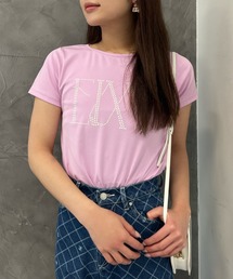 eimy istoire パールロゴTシャツ eimy istoire tシャツ パールロゴミニマルTシャツ レディース