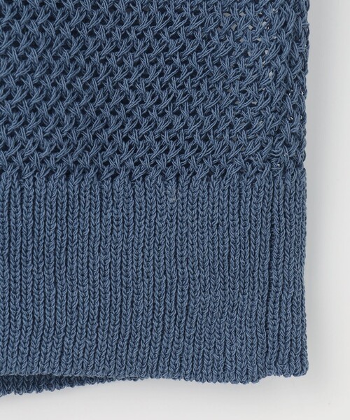 カーディガン PATTERN MESH クルーネック レディース : ZOZOTOWN