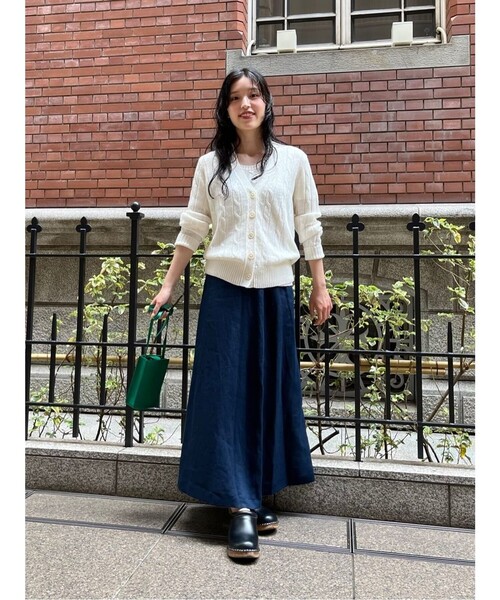 極美品 Brooks Brothers リネン 麻 カーディガン ニット L リネン Vネック カーディガン | Brooks Brothers Japan