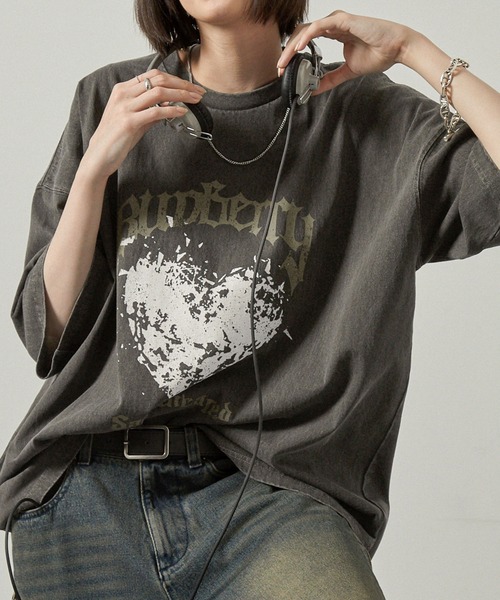 ALFRED スプーン　Tシャツセット tシャツ 「Alfred Alex」ヴィンテージメイクデザイン ビッグピグメント