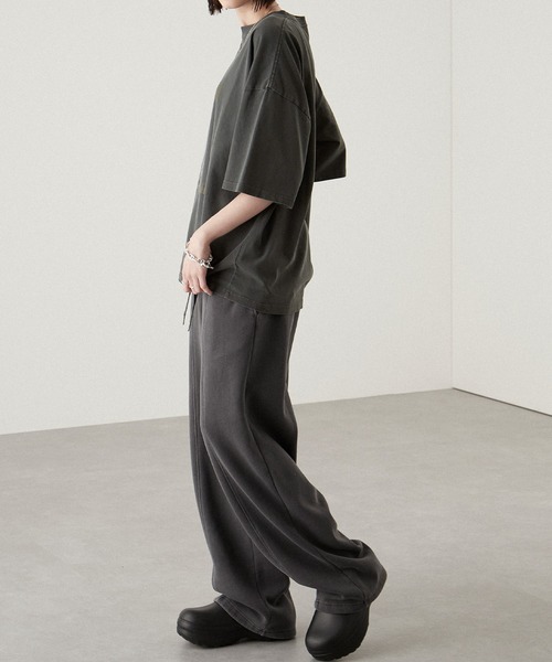 tシャツ 「Alfred Alex」ヴィンテージメイクデザイン ビッグピグメント