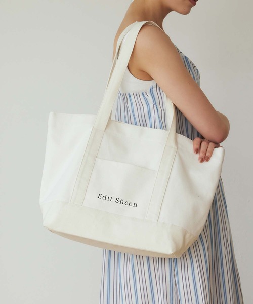 シーン商品ページ Edit Sheen（エディットシーン） トートバッグ コンビ素材