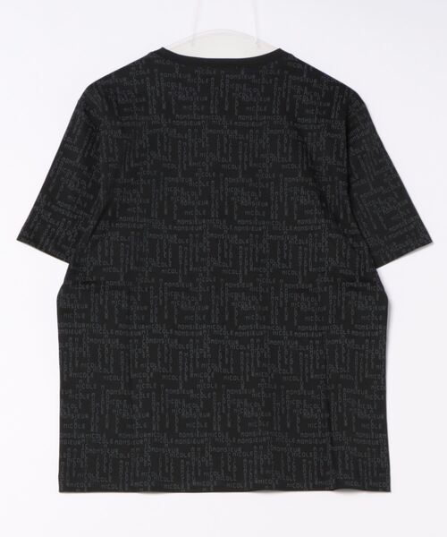 MONSIEUR NICOLE（ムッシュニコル） tシャツ ロゴグラフィック 半袖T