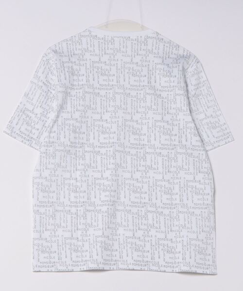 MONSIEUR NICOLE（ムッシュニコル） tシャツ ロゴグラフィック 半袖T
