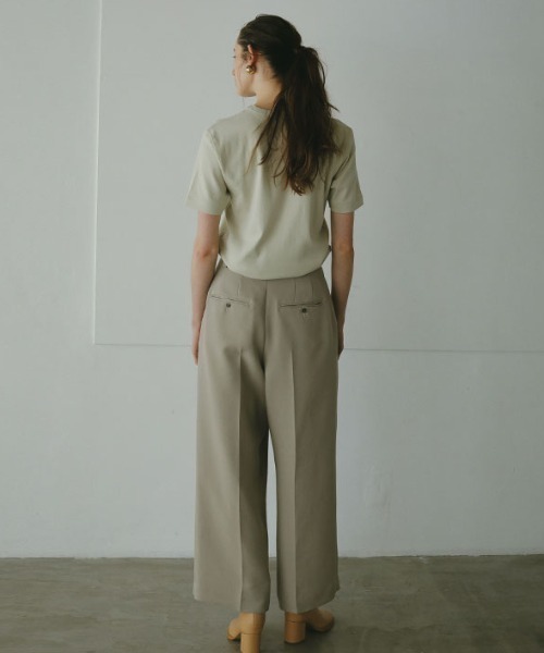 ETRE TOKYO tシャツ three dots オーガニックコットンクルー