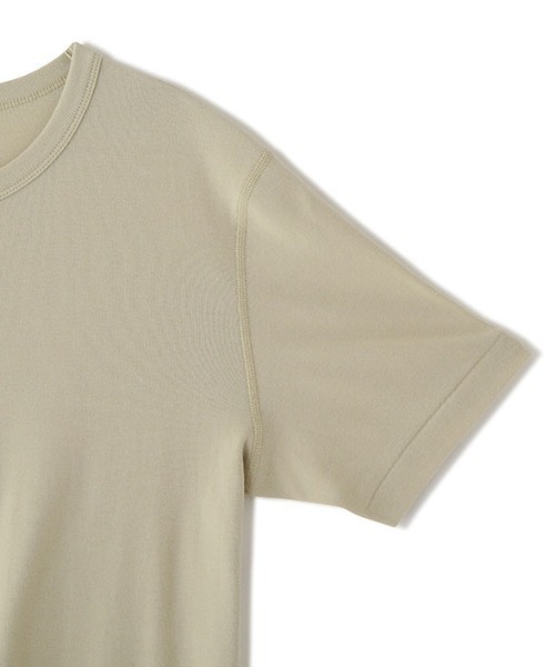 ETRE TOKYO tシャツ three dots オーガニックコットンクルー