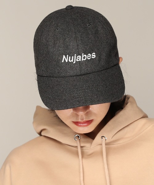 o*e様 ☆新品未使用☆【Nujabes】ヌジャベス ロゴ キャップ グレー メ o*e様 ☆新品未使用☆【Nujabes】ヌジャベス ロゴ キャップ グレー メ