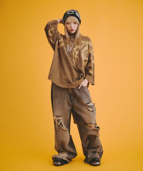 GALFY tシャツ GALFY/ガルフィー/「LHP別注」ピグメントドルマン