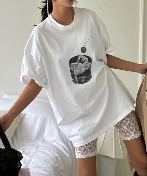 B.I.D. パンツ 「レースレイヤードバイカーショートパンツ（MA