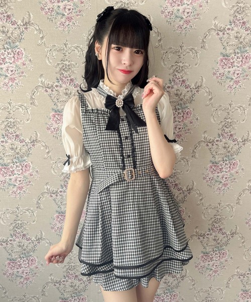 ROJITA（ロジータ） セットアップ ベルト付きレイヤードセットアップ