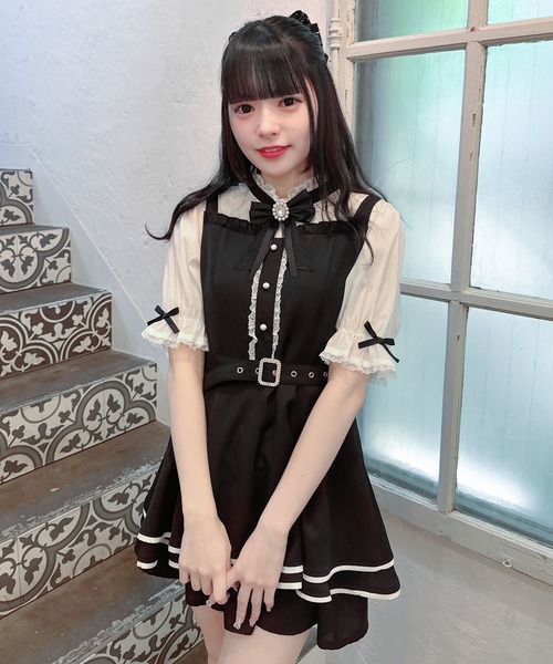 ROJITA（ロジータ） セットアップ ベルト付きレイヤードセットアップ