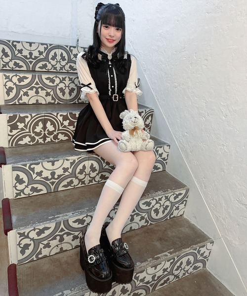 ROJITA（ロジータ） セットアップ ベルト付きレイヤードセットアップ
