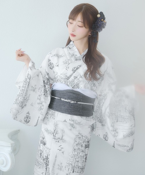 sugar nine 浴衣 浴衣3点セット（浴衣・帯・下駄） レディース