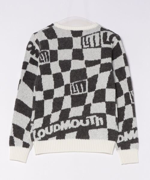 ニット セーター LOUDMOUTH/ラウドマウス ゴルフウェア ブランド ロゴ