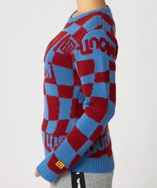 ニット セーター LOUDMOUTH/ラウドマウス ゴルフウェア ブランド ロゴ