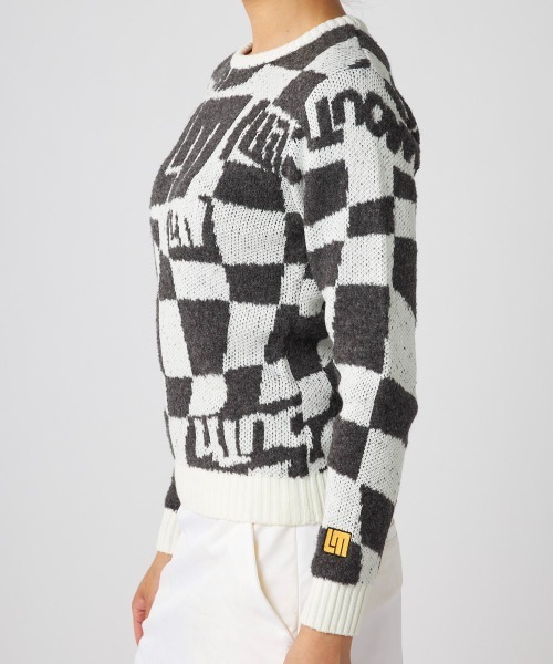 ニット セーター LOUDMOUTH/ラウドマウス ゴルフウェア ブランド ロゴ