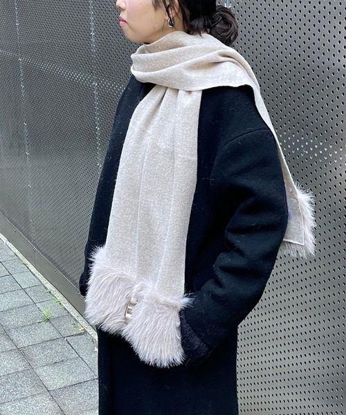 FURLA マフラー ストール 「WEB限定」マフラー ”ウール100