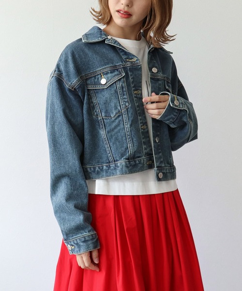 Three Four Time（スリーフォータイム） デニムジャケット gジャン