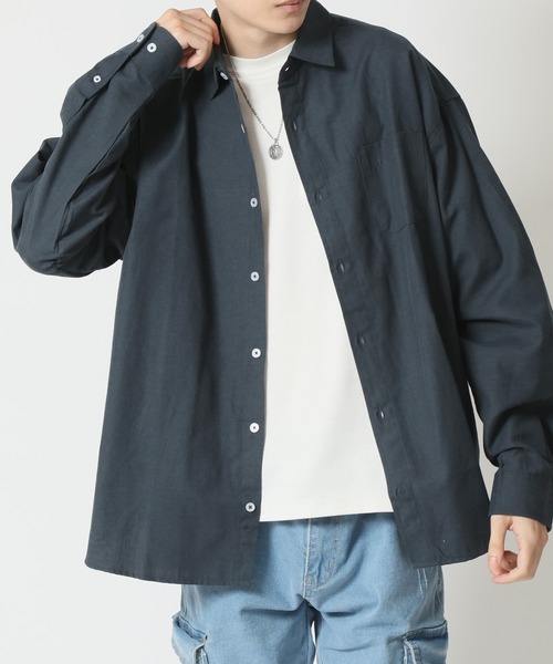 ARCADE（アーケード） シャツ オーバーサイズ オックスフォード