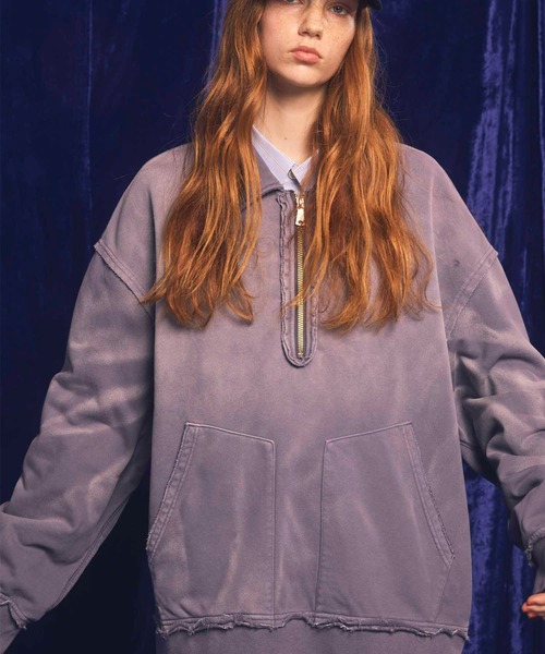 MAISON SPECIAL ポロシャツ 「UNISEX」Sandblasting Sweat Prime