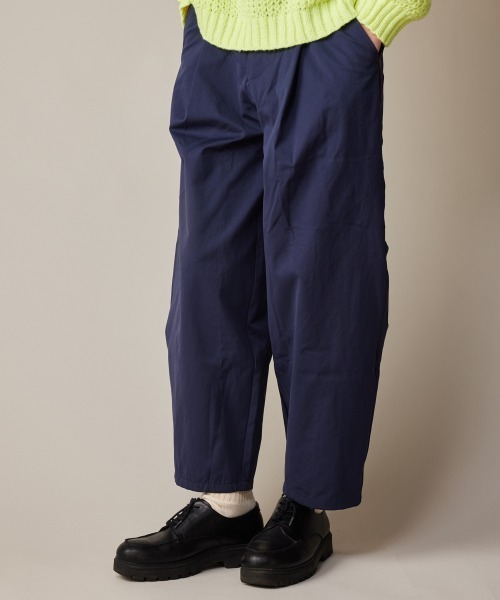 チノパン R. : Wide Leg Pleats Pants メンズ レディース_5
