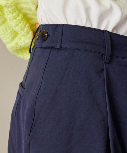 チノパン R. : Wide Leg Pleats Pants メンズ レディース_10
