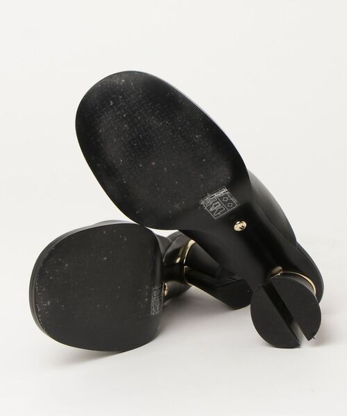 【新品未使用】本革Charles&Keith ミュール37 CHARLES ＆ KEITH 「charles&keith」 ミュール 37 ブラック