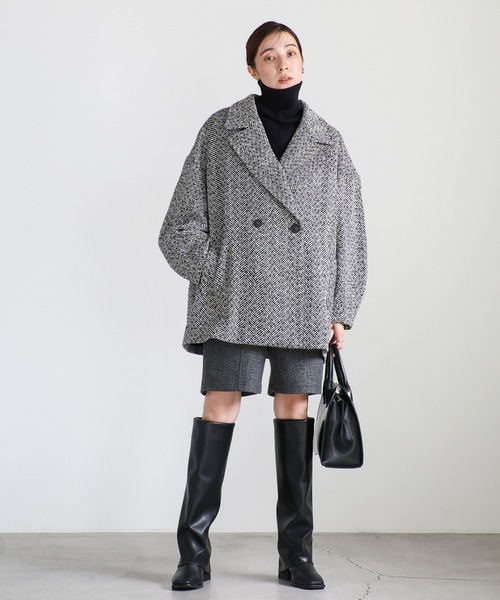 select MOCA（セレクトモカ） コート チェスターコート コクーン