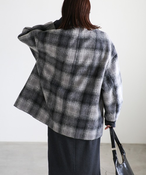 select MOCA（セレクトモカ） コート チェスターコート コクーン