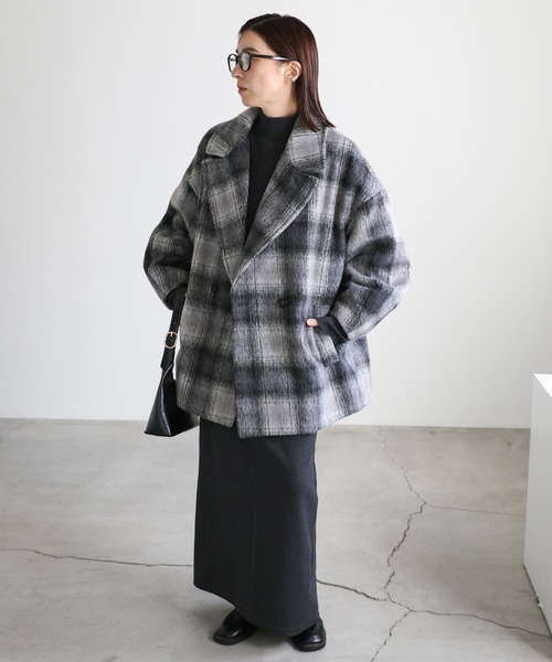 select MOCA（セレクトモカ） コート チェスターコート コクーン