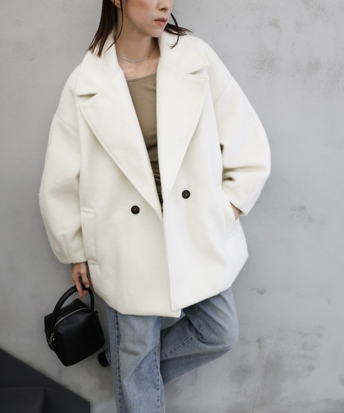 select MOCA（セレクトモカ） コート チェスターコート コクーン