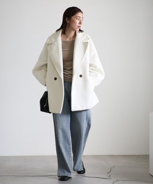 select MOCA（セレクトモカ） コート チェスターコート コクーン