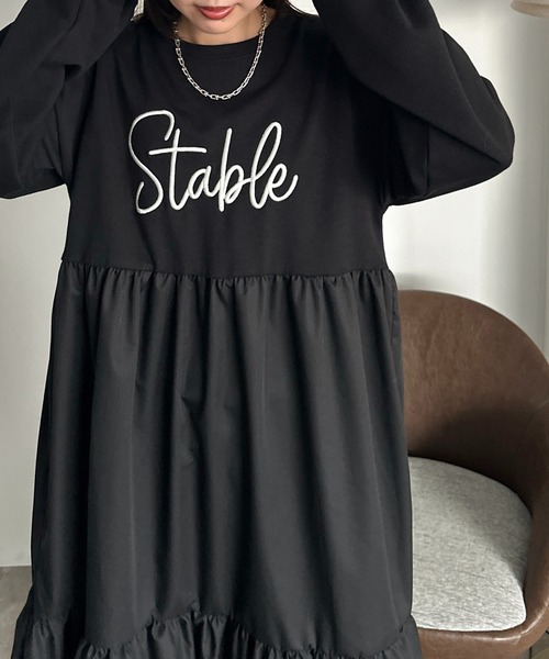 apres jour mignon（アプレジュールミニョン） ワンピース リメイク風