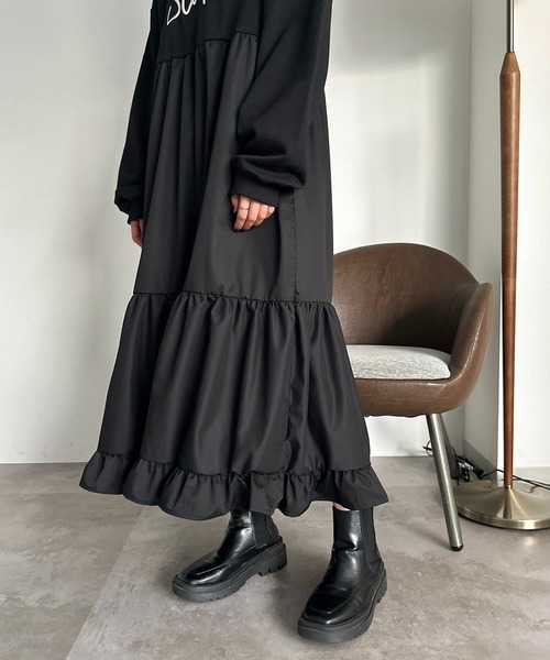 apres jour mignon（アプレジュールミニョン） ワンピース リメイク風