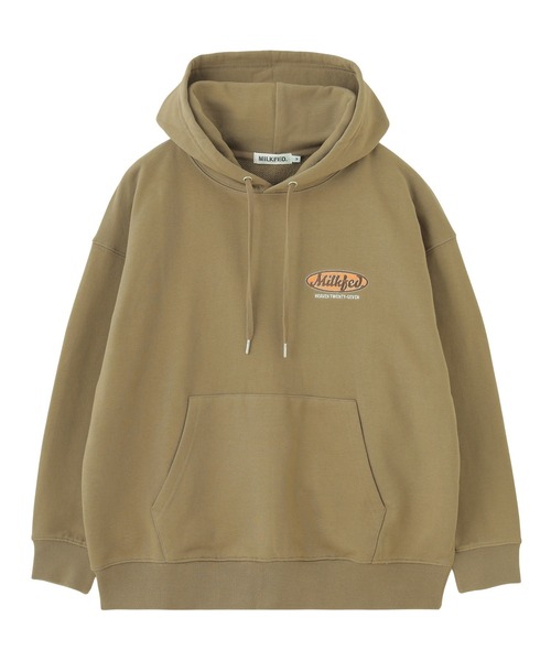 パーカー OVAL LOGO EMBROIDERY SWEAT HOODIE レディース メンズ