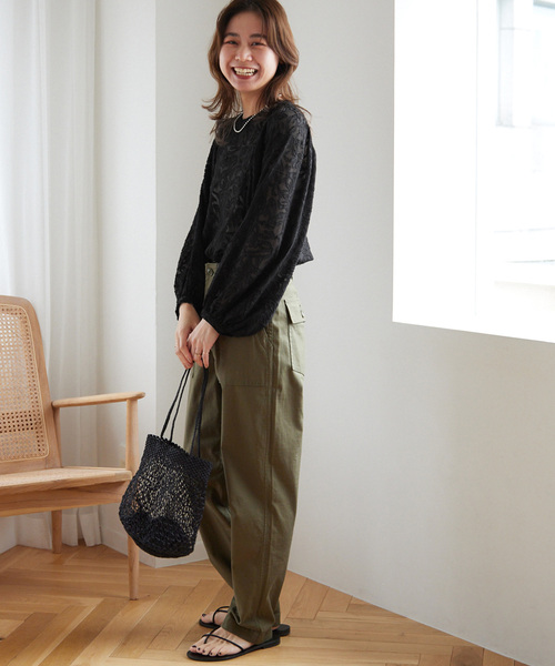 JOURNAL STANDARD relume 「JOURNAL relume」 7分袖ブラウス