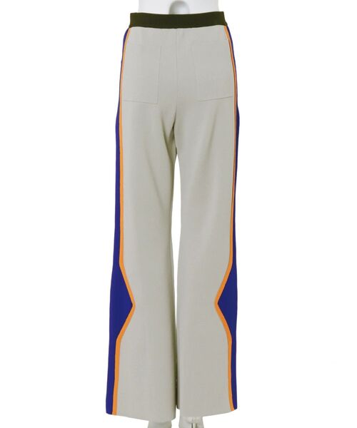 UN3D.（アンスリード） パンツ MULTICOLOR WAVE LINE KNIT PT / マルチ